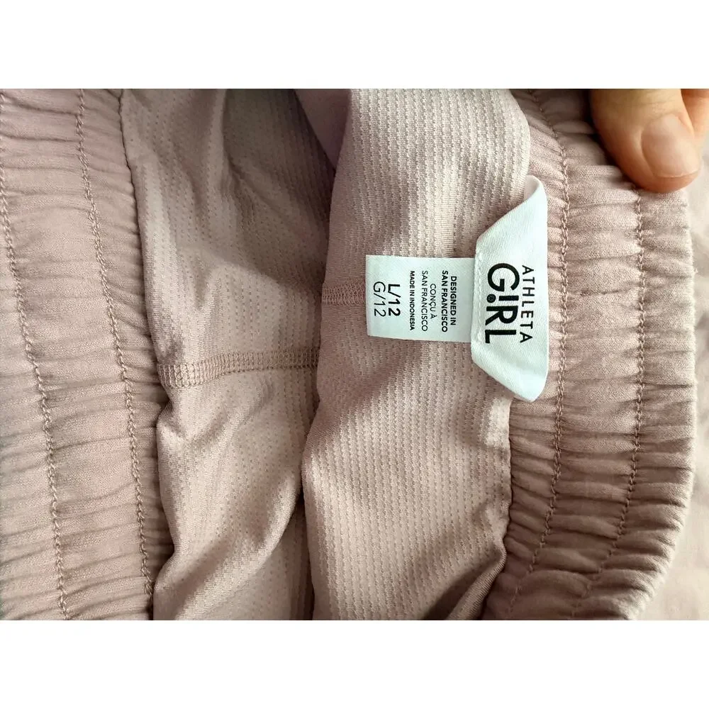 Athleta Girl Retroterry Skort - Dusty Mauve Pink (L 12)